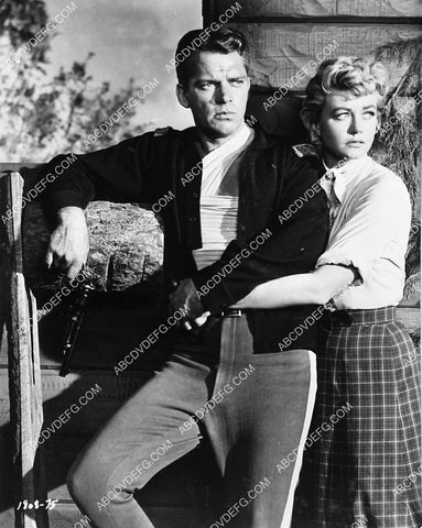 Keith Andes Dorothy Malone film Pillars of the Sky 4894-19