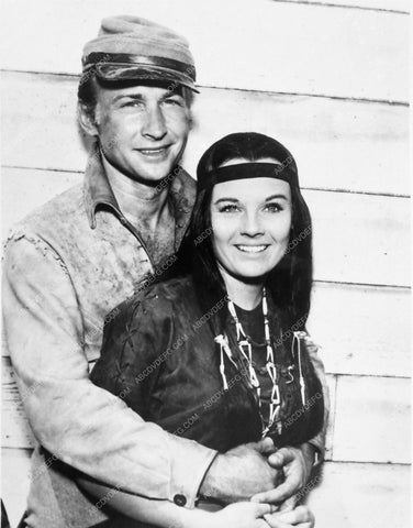 tragic and handsome actor Nick Adams w/ Carol Nugent from The Rebel 4896-12