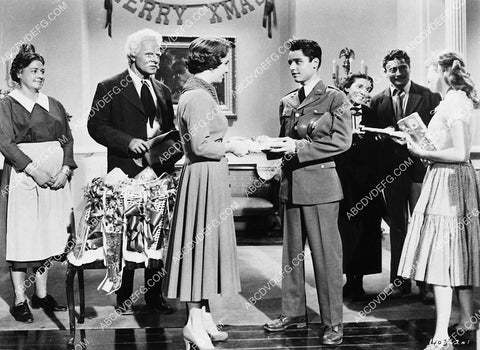 Jane Withers Sal Mineo and cast fil Giant 4930-05