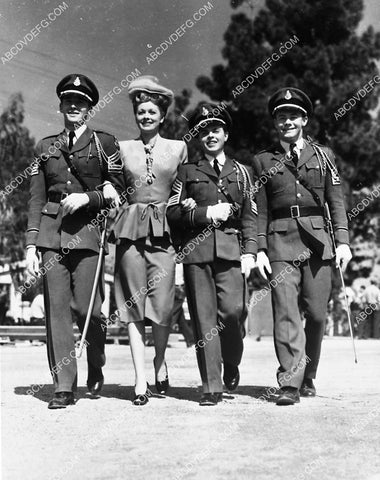 Lucille Ball and the cadets film Best Foot Forward 4930-31