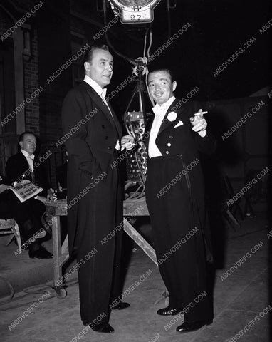 Charles Boyer Peter Lorre behind the scenes 4b09-041