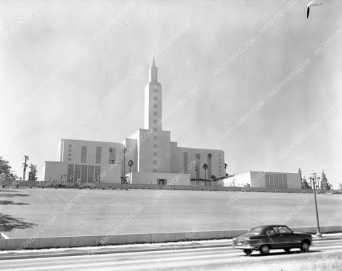 historic Los Angeles The Mormon Temple in Westwood 4b09-208