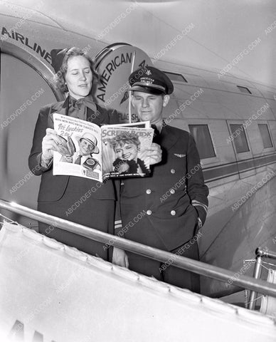 1938 aviation American Airlines contest winner Miss O'Niel 4b09-268