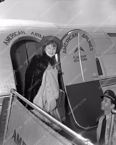 1938 aviation American Airlines contest winner Miss O'Niel 4b09-271