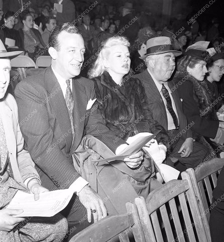 Betty Grable attends Louis B Mayer horse auction financial woes 4b09-400