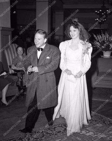 Kathryn Grayson Mickey Rooney Hollywood dinner party 4b10-389