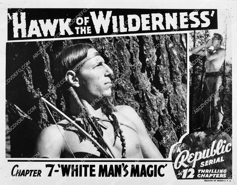 Iron Eyes Cody serial film Hawk of the Wilderness 5096-23