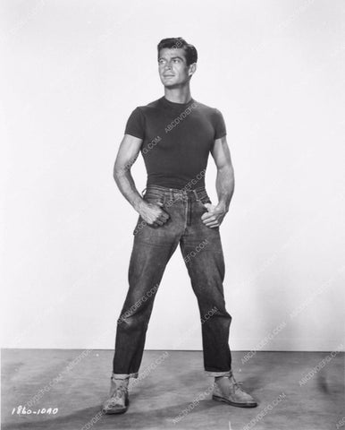 athletic George Nader in form fitting shirt 5118-25