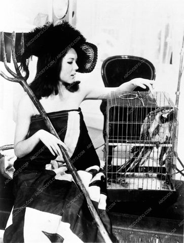 Diana Rigg and pitchfork TV The Avengers 5189-26