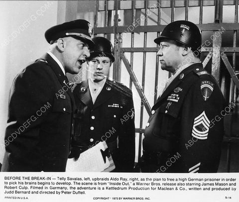 Telly Savalas Aldo Ray film Inside Out 5611a-21