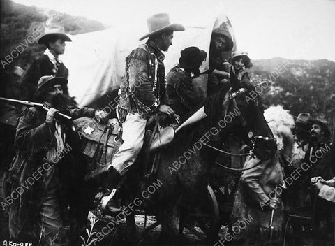 Tom Mix silent western film In the Days of the Thundering Herd 5611a-23