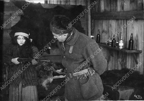 Bessie Eyton Tom Mix silent western short The Wilderness Mail (Selig Studios) 5611a-26