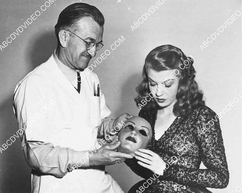 Betty Field gets makeup mask from Jack Pierce 5623a-14