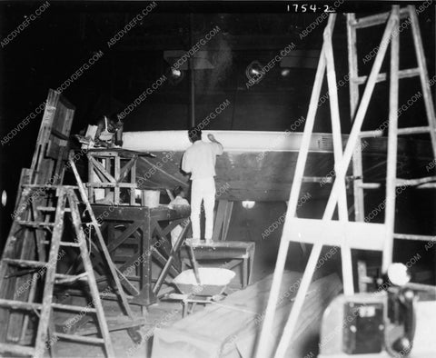 behind the scenes set building of Bamboo Saucer 5795-21