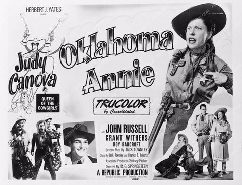ad slick Judy Canova Oklahoma Annie 5836-01