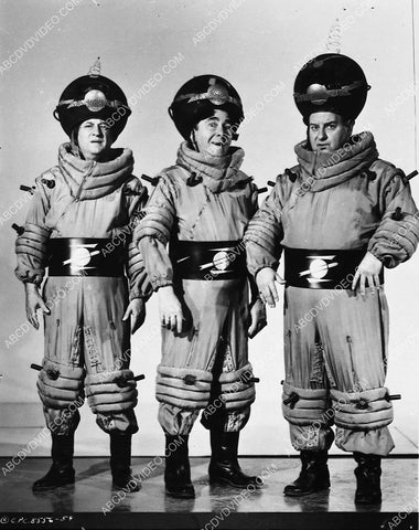 3 Stooges Moe Larry Joe DeRita film Have Rocket Will Travel 5967-30