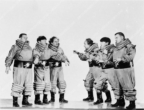 3 Stooges Moe Larry Joe DeRita film Have Rocket Will Travel 5967-31