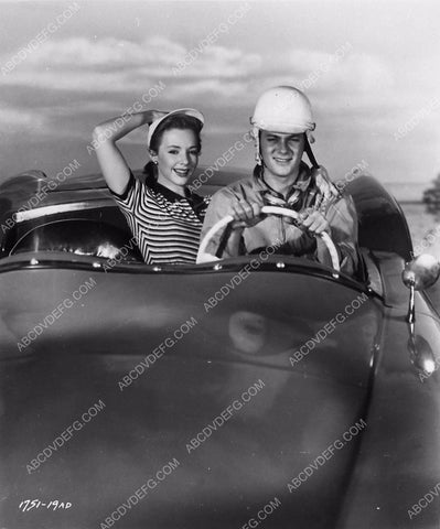 Piper Laurie Tony Curtis in cool racecar film Johnny Dark 5969-18