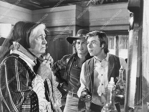 Walter Brennan in drag Ben Murphy Peter Duel TV Alias Smith and Jones 6007-33