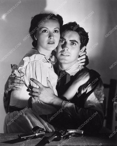 Tyrone Power Nancy Kelly portrait film Jesse James 6016-23