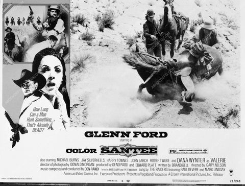 Glenn Ford action sequence western film Santee 6032-09