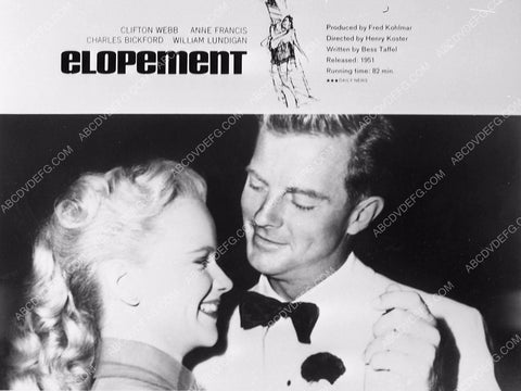 Anne Francis William Lundigan film Elopement 6035-37
