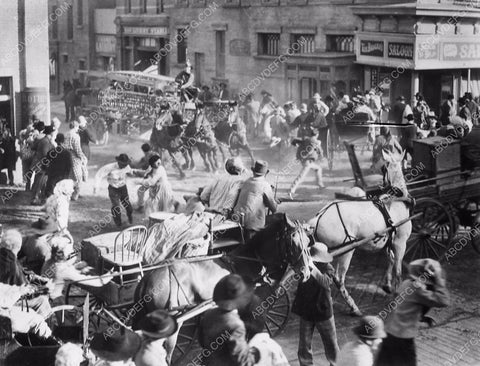 battling the fire sequence film In Old Chicago 6038-09