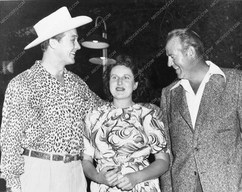 candid Monte Hale Roy Barcroft at public function 6076-28