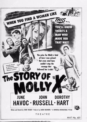 June Havoc film The Story of Molly X 6103-05