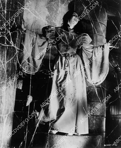 Barbara Steele in the cobwebs film The Pit and the Pendulum 6233-29