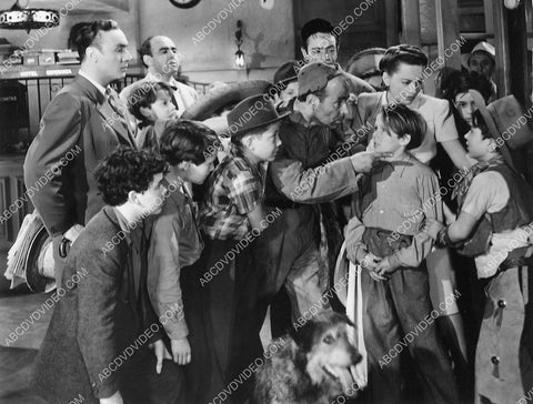 Charles Boyer Olivia de Havilland and a bunch o kids film Hold Back the Dawn 6240-20