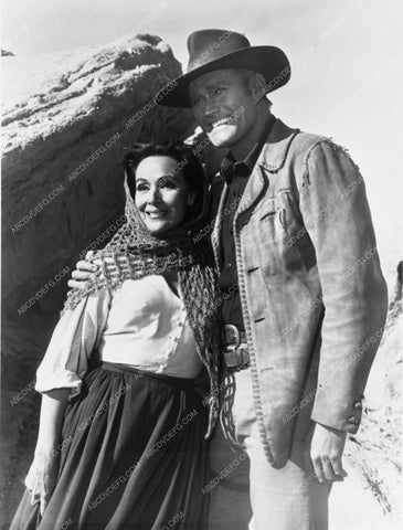 Dolores Del Rio Chuck Connors TV western show Branded 6252-14