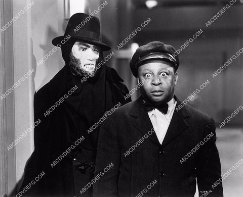 Mantan Moreland and the monster film Charlie Chan The Scarlet Clue 6254-14