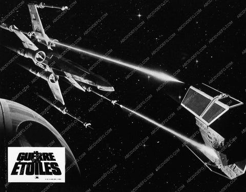 Mark Hamill Alec Guinness La Guerre des Etoiles French 1977 Star Wars 6345-34
