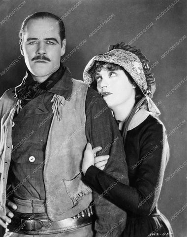 Jack Holt Lois Wilson silent western film The Thundering Herd 6386-08