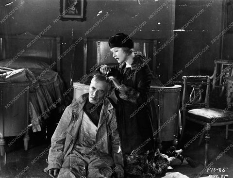 Lewis Stone Anna Q. Nilsson silent film Too Much Money 6386-17