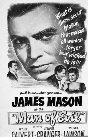 art still James mason film Man of Evil 6477-06