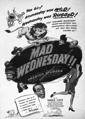 ad slick film Mad Wednesday 6482-02
