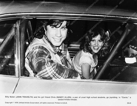 John Travolta Nancy Allen classic horror film Carrie 6504-11