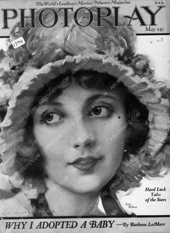 Lois Wilson Photoplay magazine cover 6549-14
