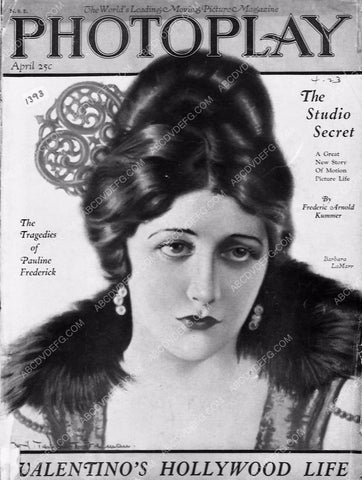 Barbara LaMarr Photoplay magazine cover 6549-15