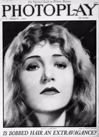Betty Compson Photoplay magazine cover 6549-21