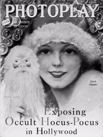 Janet Gaynor Photoplay magazine cover 6549-37