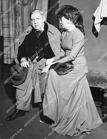 Charles Laughton Eugenie Leontovich unknown live stage play 6573-07
