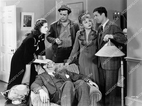 Helen Parrish Lon Chaney Jr Iris Adrian Rudy Vallee film Too Many Blondes 6573-27