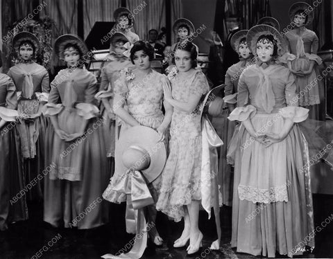 Wynne Gibson Helen Kane and girls in Helen Kane masks film Nothing But the Truth 6738-16