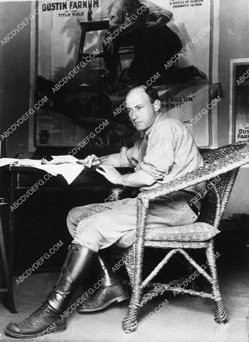 Cecil B DeMille working at his desk 6831-10