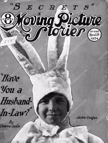 Jackie Coogan Moving Picture Stories magazine cover 6832-32