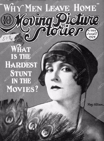 May Allison Moving Picture Stories magazine cover 6832-36