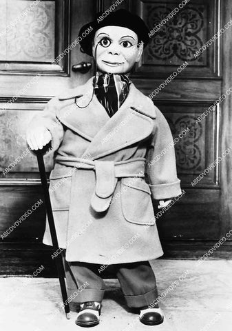 Charlie McCarthy portrait in his trench coat 6869-009